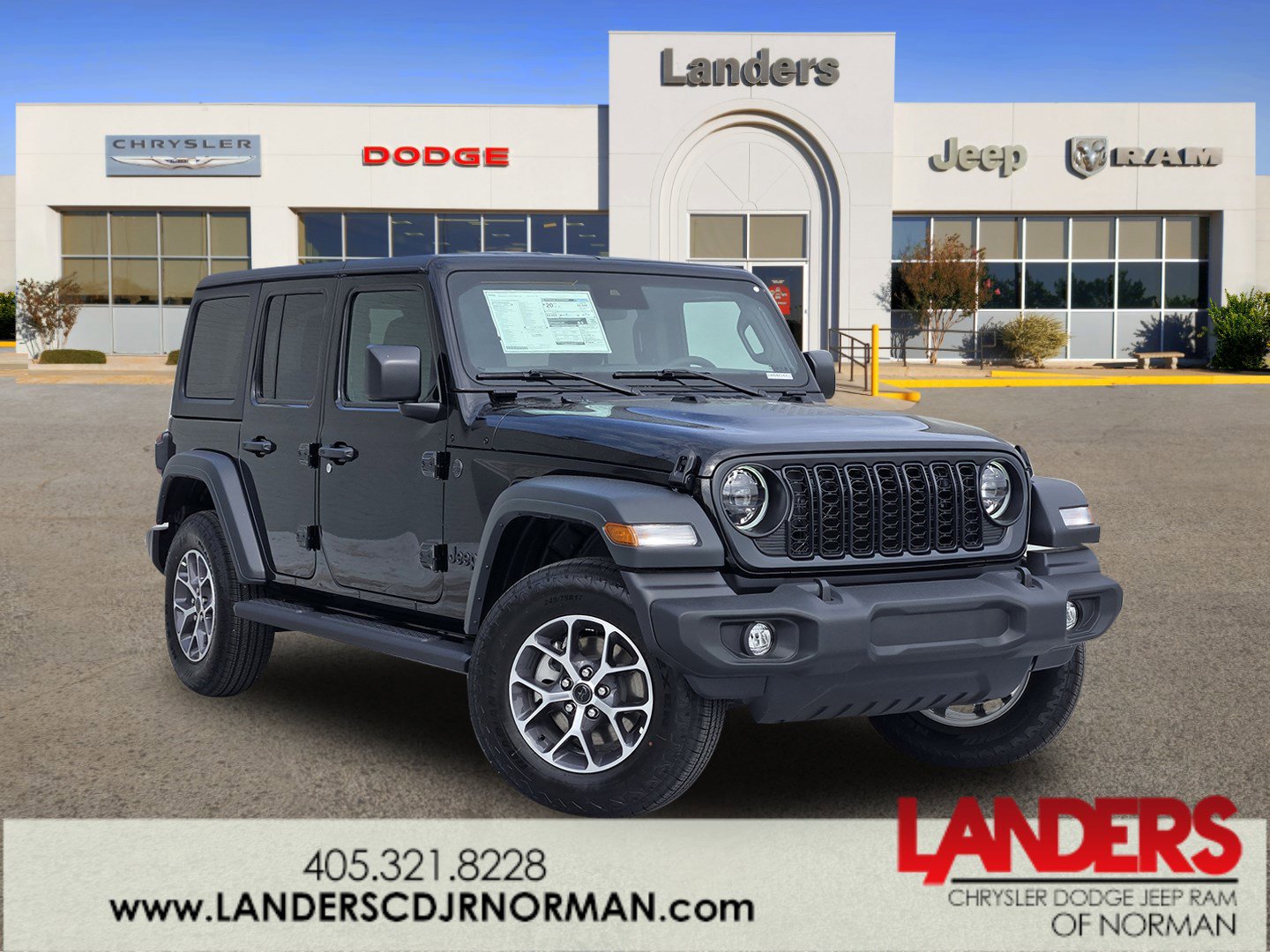 New 2025 Jeep Wrangler Sport S