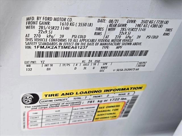 Used 2021 Ford Expedition Max Limited AWD/4WD image 24