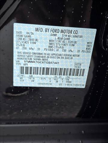 New 2026 Ford Explorer ST RWD image 16