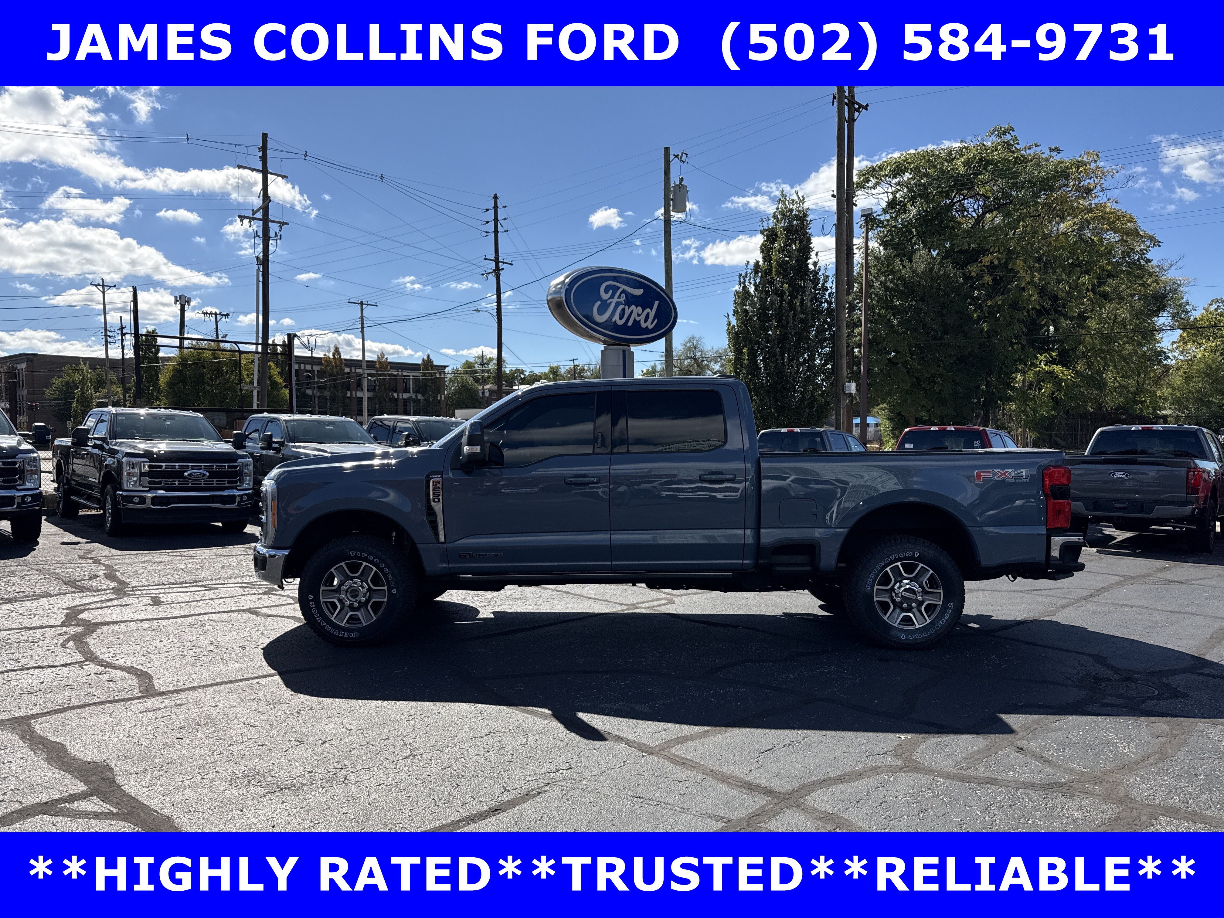 Used 2023 Ford F250 Lariat w/ Lariat Ultimate Package AWD/4WD image 3