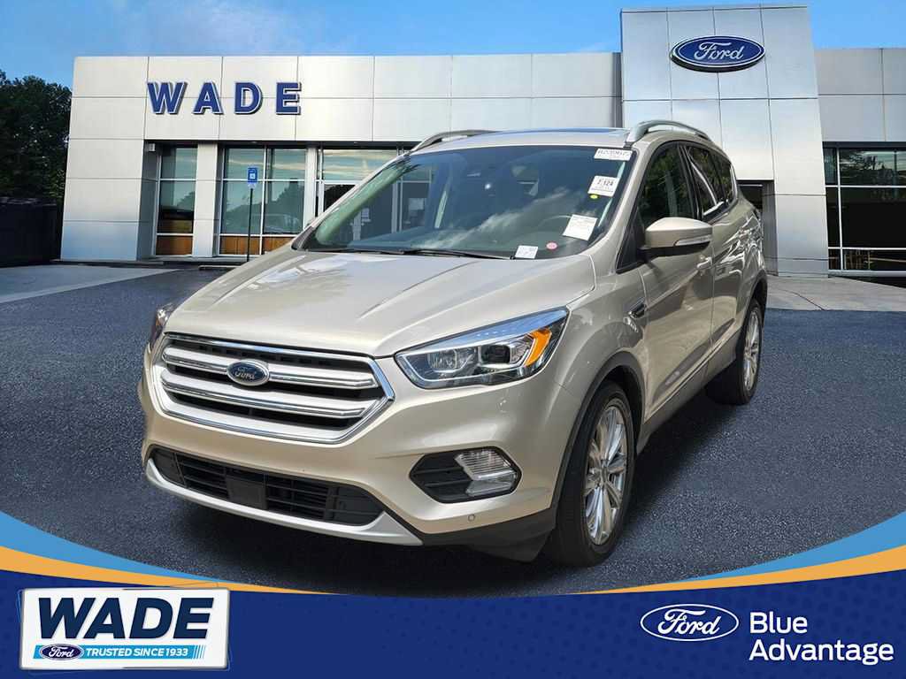 Used 2018 Ford Escape Titanium w/ Ford Safe & Smart Package FWD image 1
