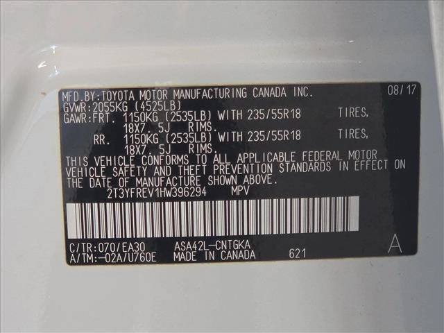 Used 2017 Toyota RAV4 Platinum FWD image 24