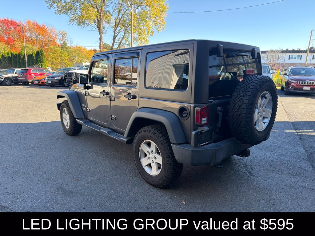 Certified 2017 Jeep Wrangler Unlimited Sport w/ Quick Order Package 24S AWD/4WD image 7