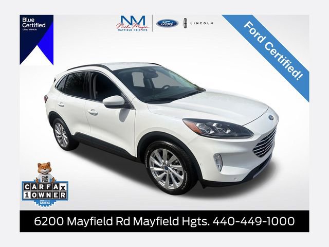Certified 2022 Ford Escape Titanium w/ Titanium Elite Package AWD/4WD image 1
