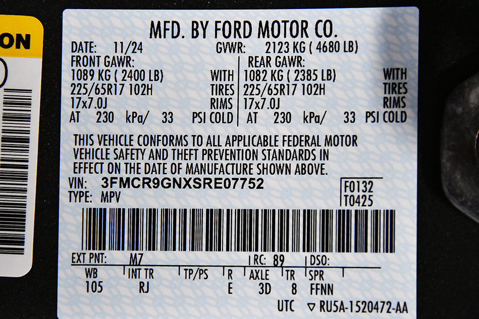 Used 2025 Ford Bronco Sport Heritage w/ Convenience Package AWD/4WD image 14