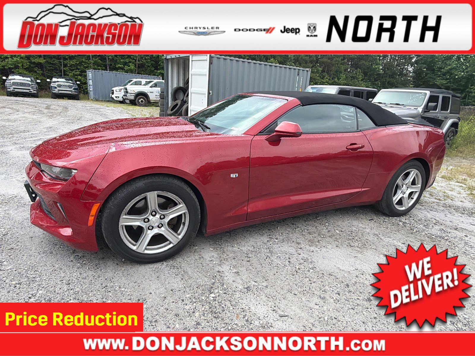 Used 2016 Chevrolet Camaro LT