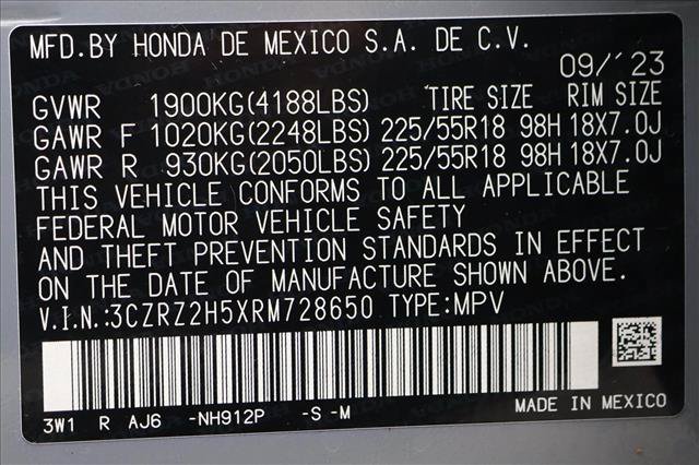 Certified 2024 Honda HR-V Sport image 29