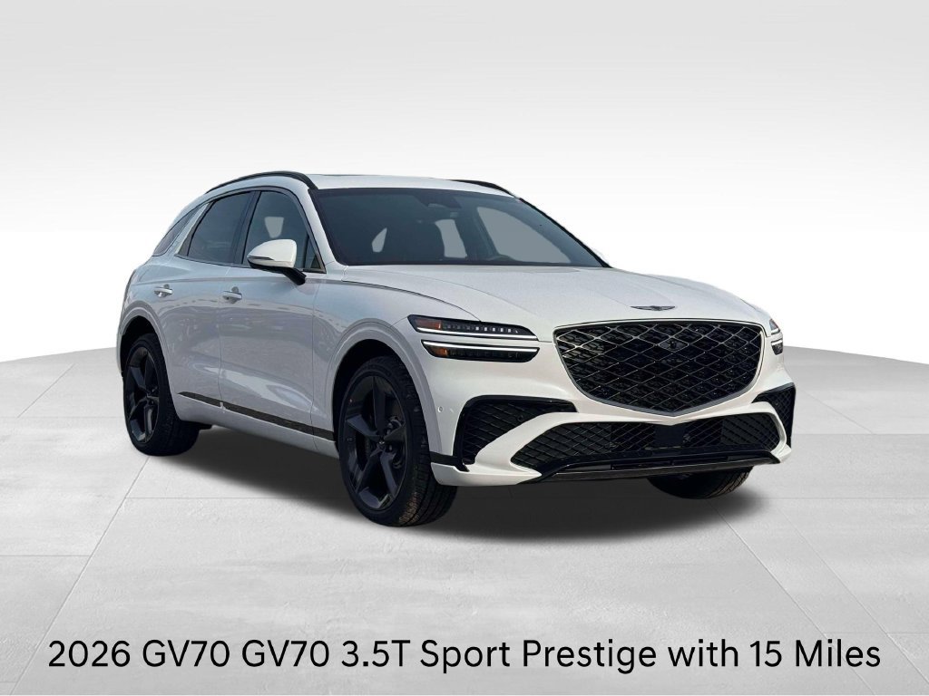 New 2026 Genesis GV70 3.5T Sport Prestige AWD/4WD 360° Tour