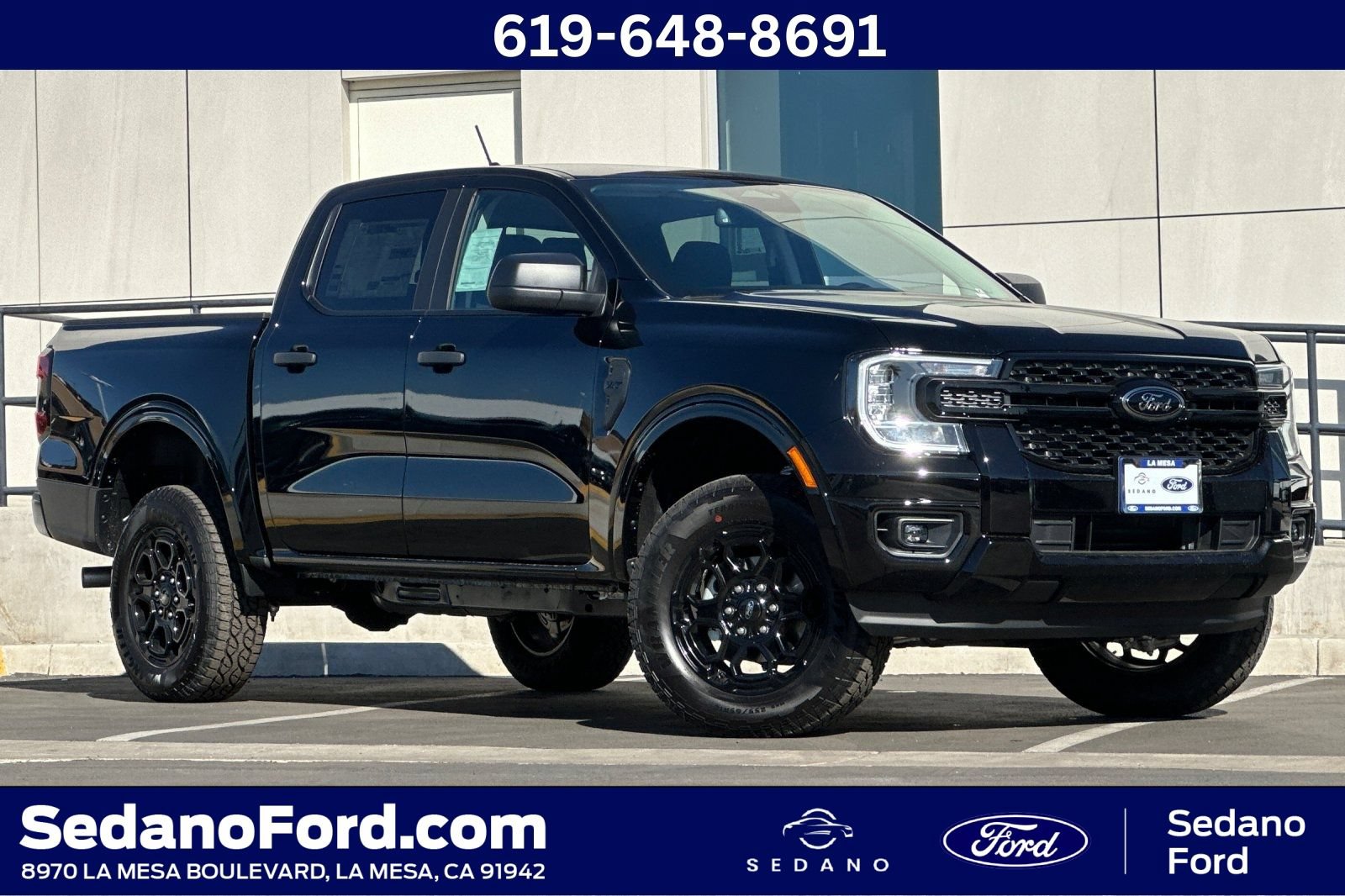 New 2025 Ford Ranger XLT w/ Equipment Group 301A High RWD image 1