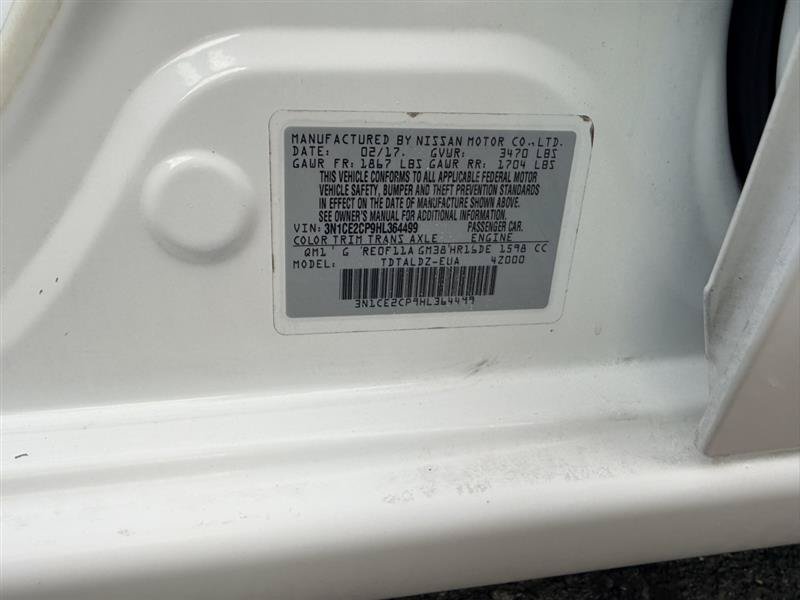Used 2017 Nissan Versa Note SV FWD image 31
