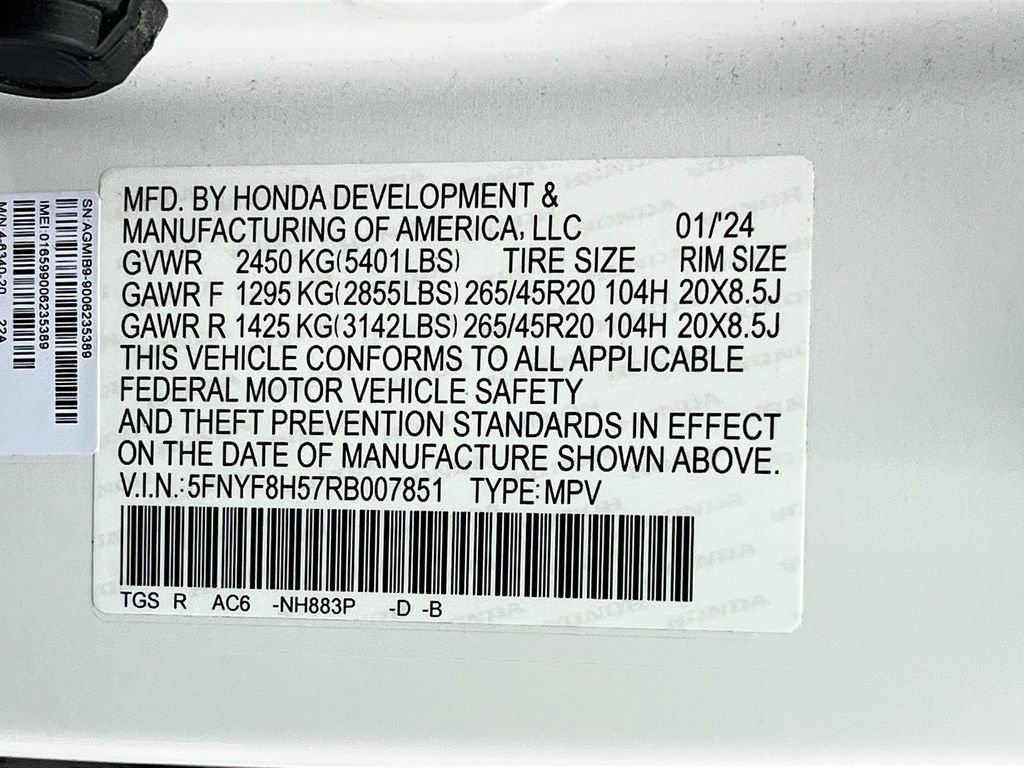 Used 2024 Honda Passport EX-L image 33