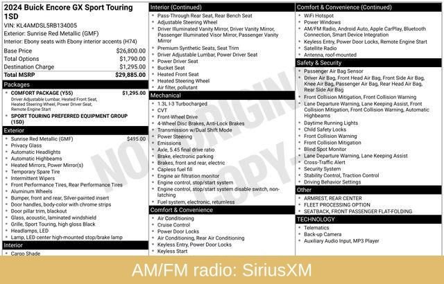 Used 2024 Buick Encore GX Sport Touring w/ Comfort Package image 5