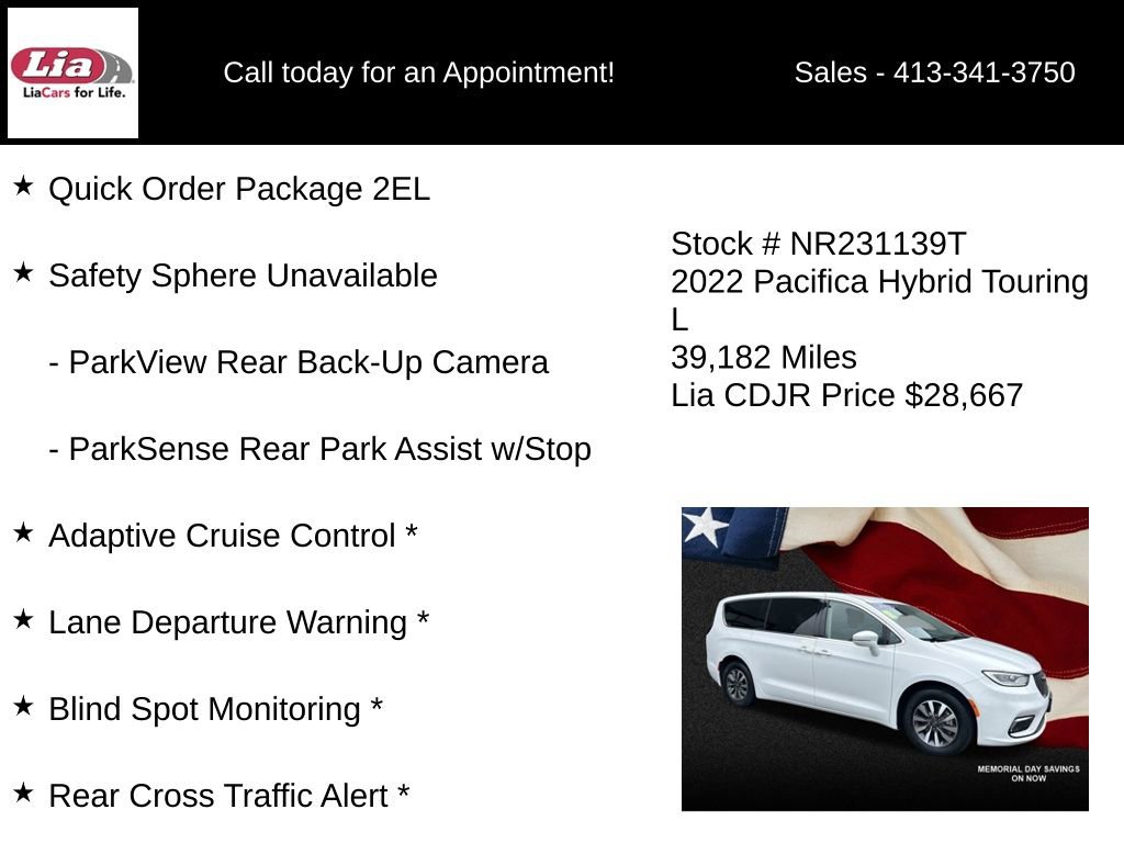 Used 2022 Chrysler Pacifica Touring-L FWD image 6