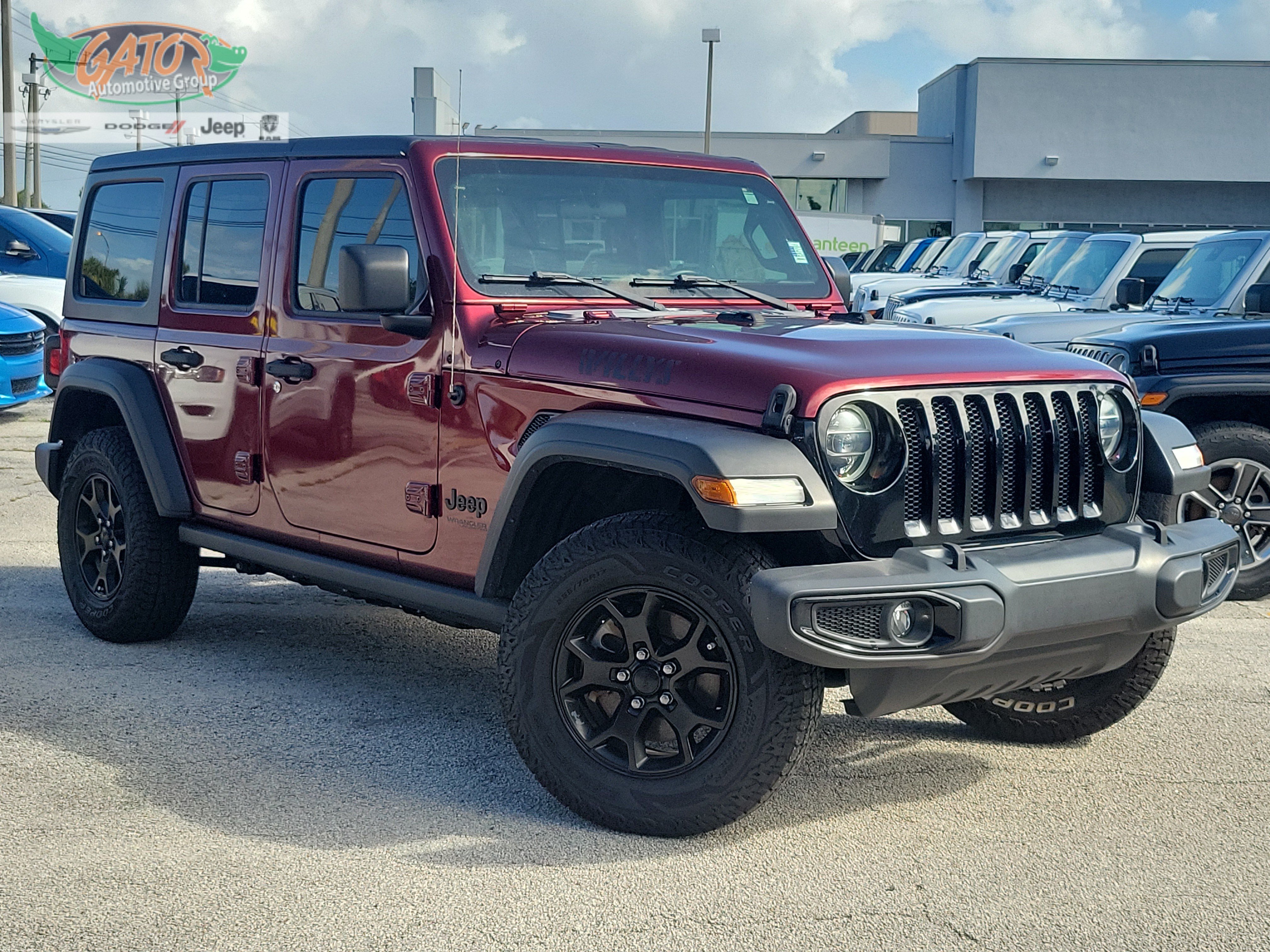 Used 2021 Jeep Wrangler Unlimited Sport AWD/4WD image 1