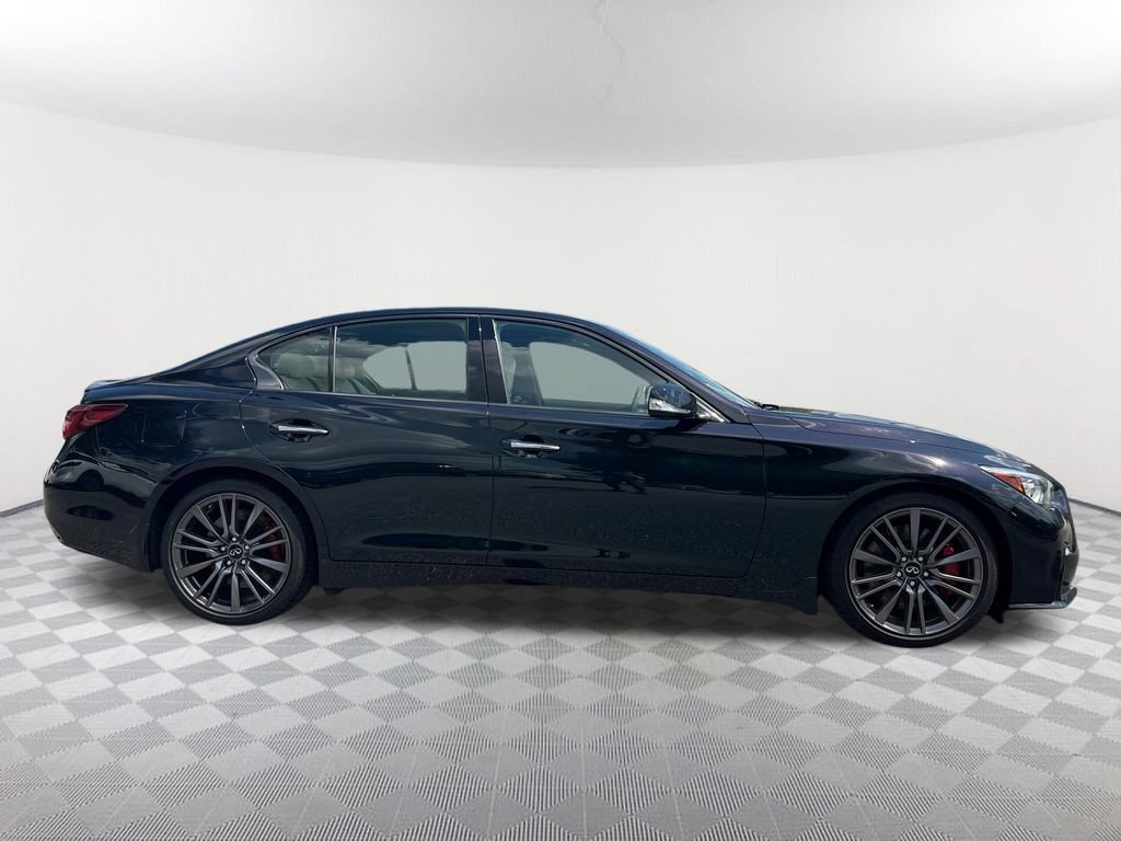 Used 2023 INFINITI Q50 Red Sport 400 w/ Black Opal Edition RWD image 4