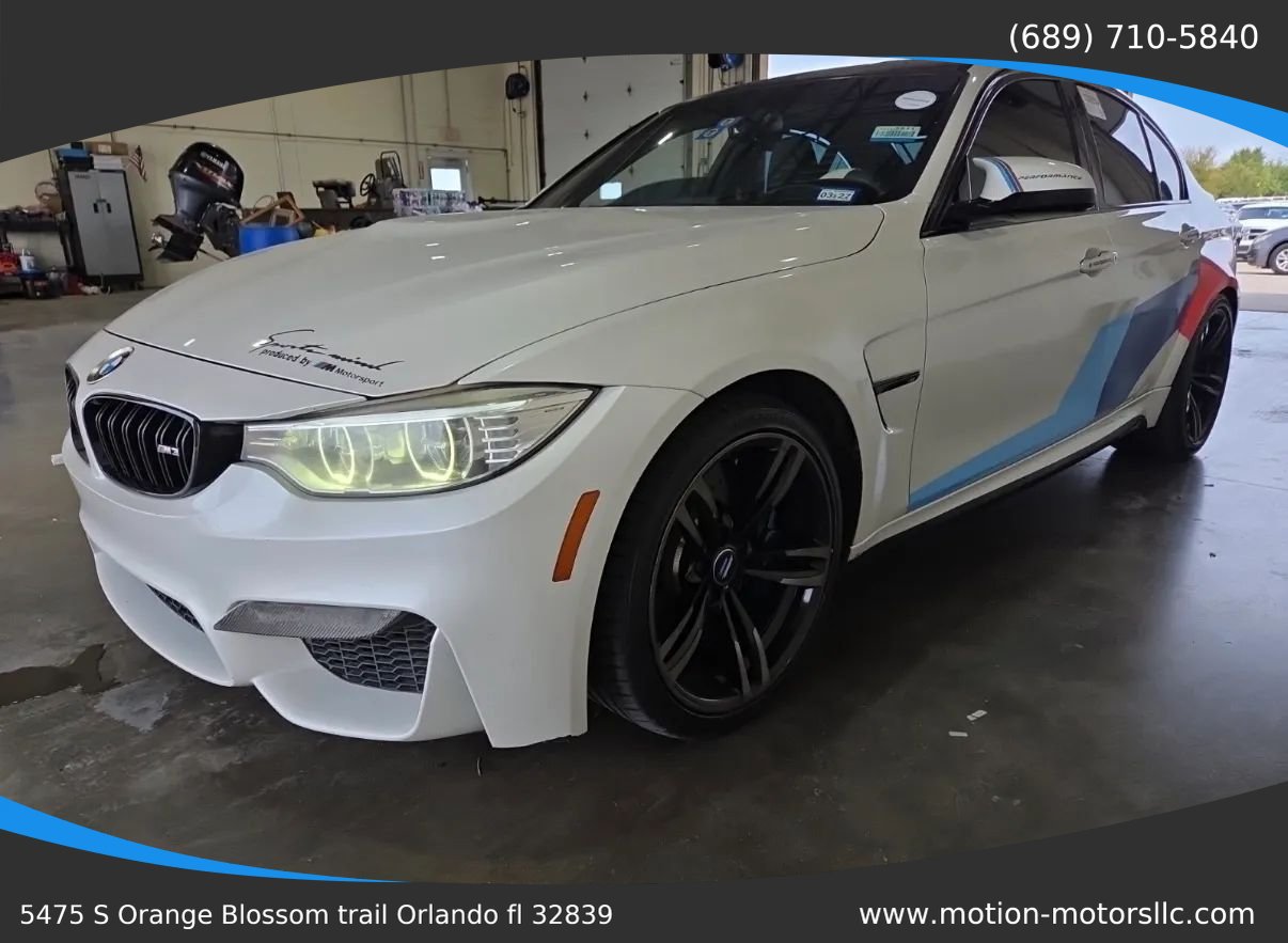 Used 2016 BMW M3 RWD image 1