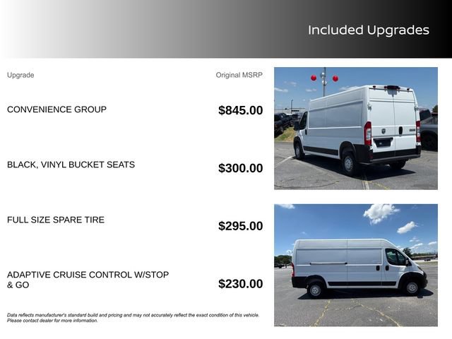 Used 2025 RAM ProMaster 2500 w/ Convenience Group FWD image 13