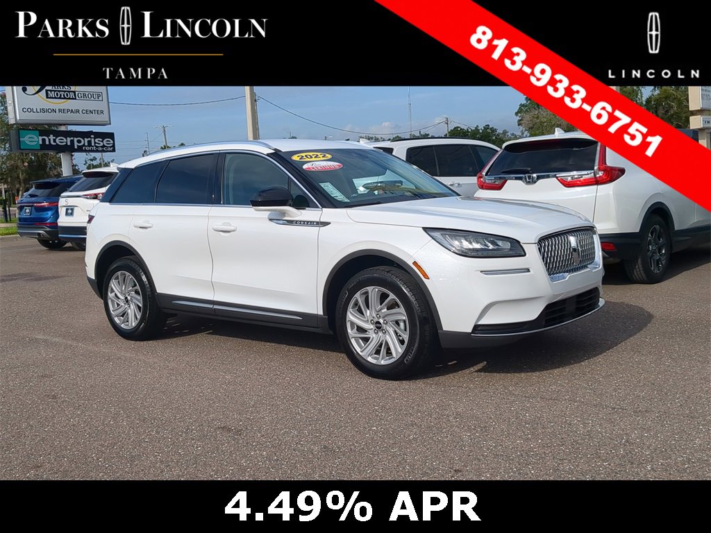 Certified 2022 Lincoln Corsair FWD