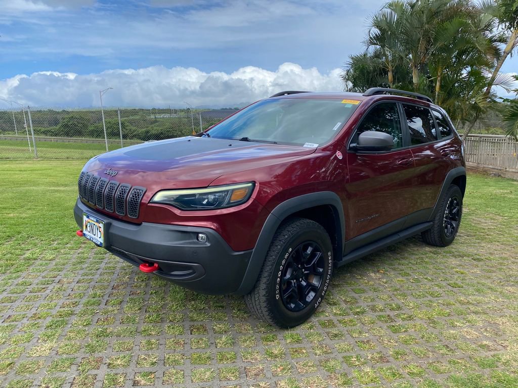 Used 2021 Jeep Cherokee Trailhawk w/ Technology Group AWD/4WD image 21