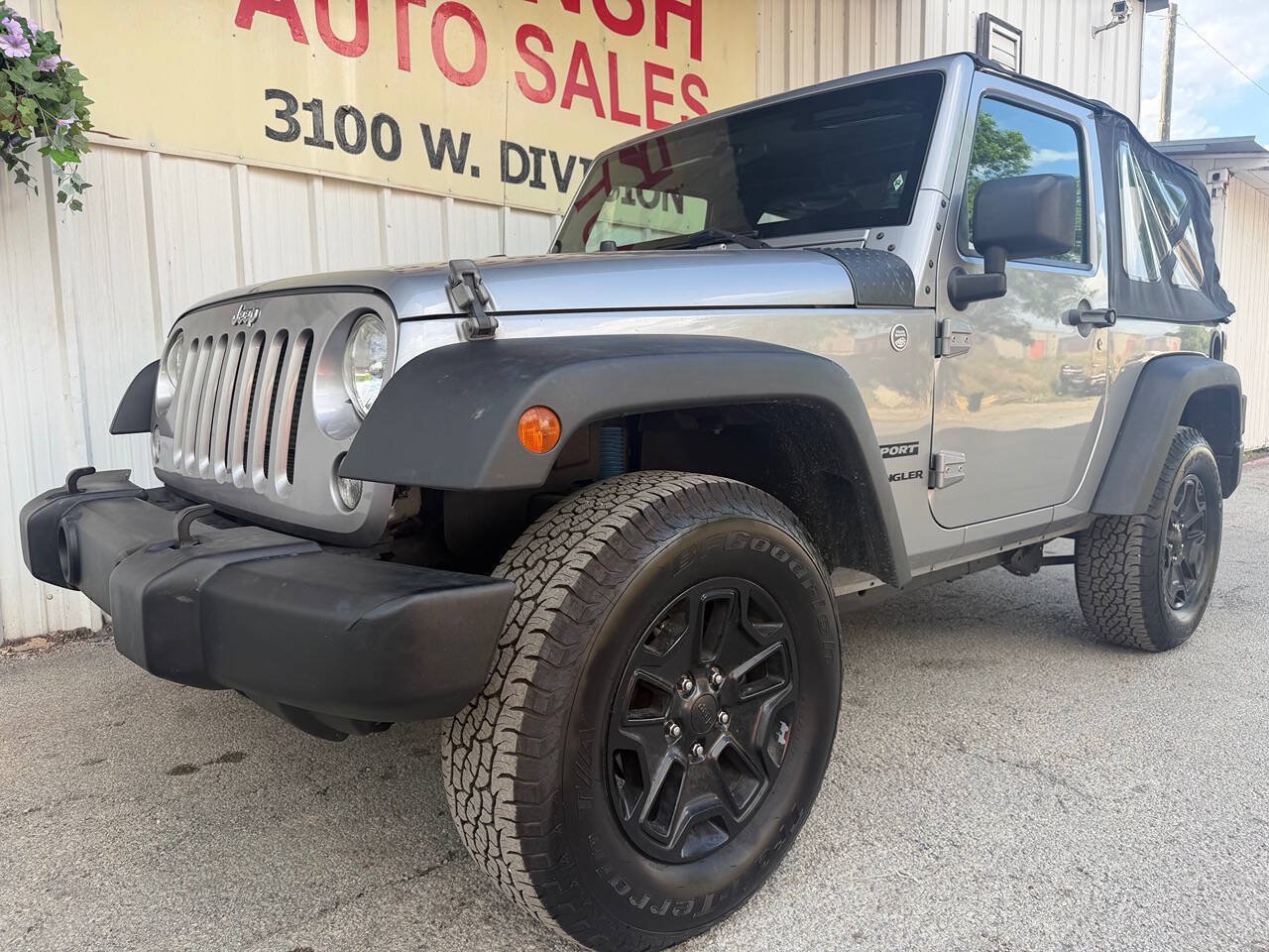 Used 2014 Jeep Wrangler Sport w/ 32" Tire & Wheel Group AWD/4WD image 3