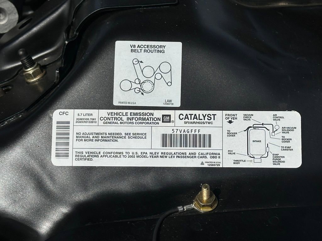 Used 2002 Chevrolet Camaro Z28 w/ Sport Appearance Pkg RWD image 75