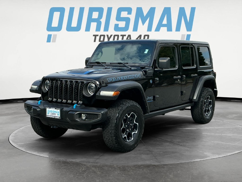 Used 2023 Jeep Wrangler Unlimited Rubicon 4xe w/ Cold Weather Group AWD/4WD image 3