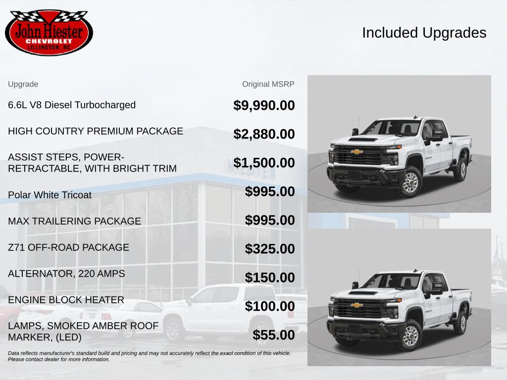 New 2026 Chevrolet Silverado 2500 High Country w/ High Country Premium Package AWD/4WD image 3