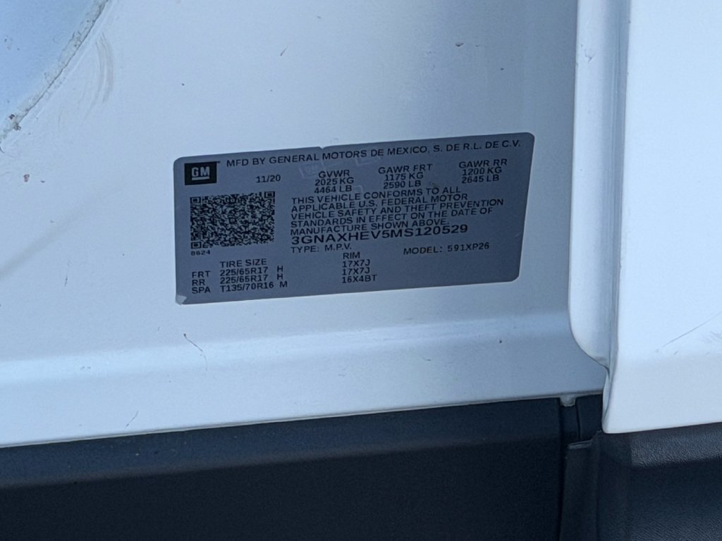 Certified 2021 Chevrolet Equinox LS FWD image 19