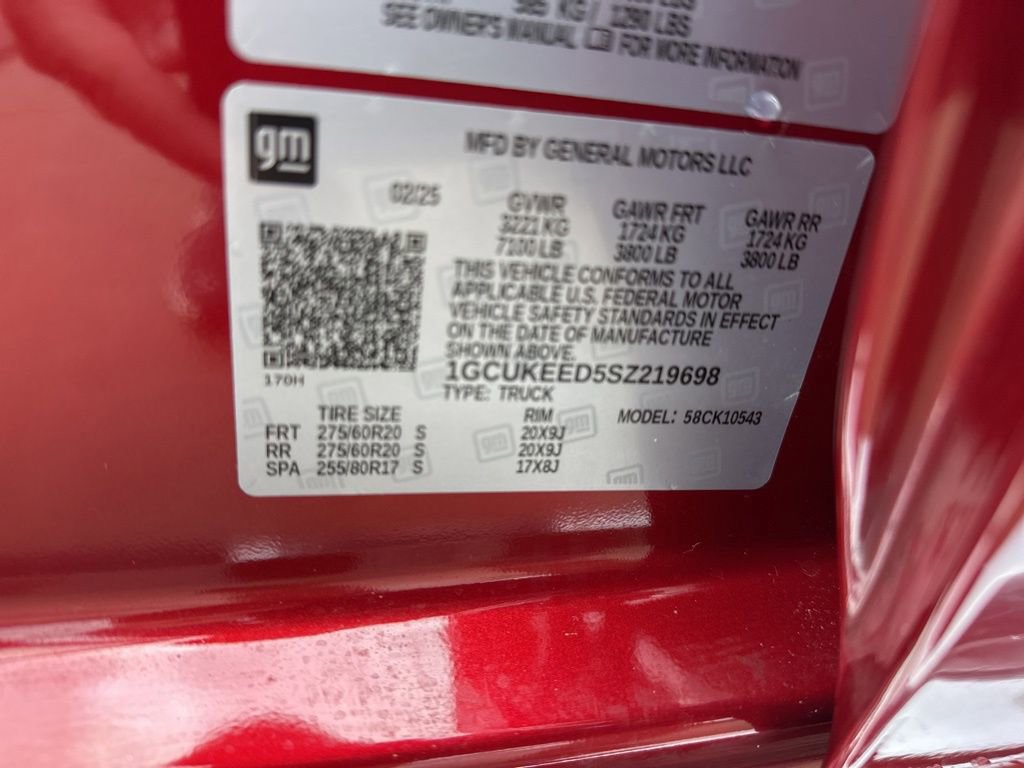 Used 2025 Chevrolet Silverado 1500 RST w/ Convenience Package II image 39