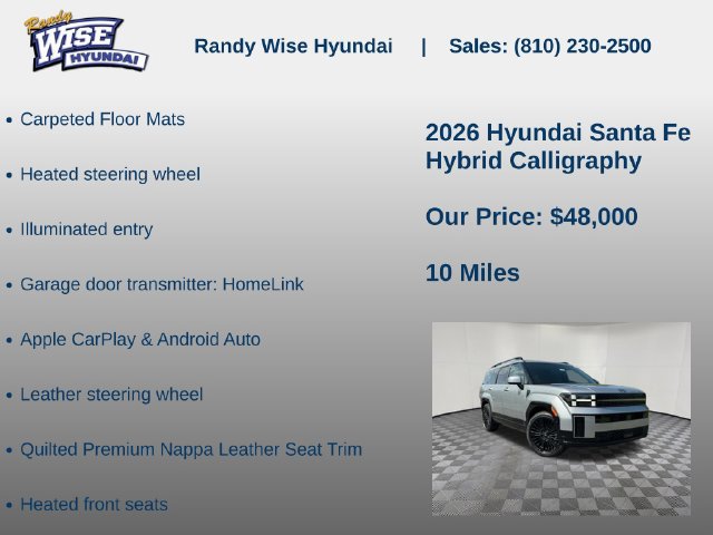 New 2026 Hyundai Santa Fe Calligraphy AWD/4WD image 15