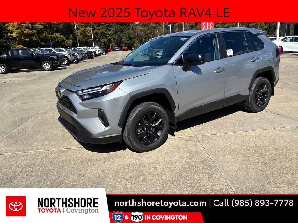 New 2025 Toyota RAV4 LE