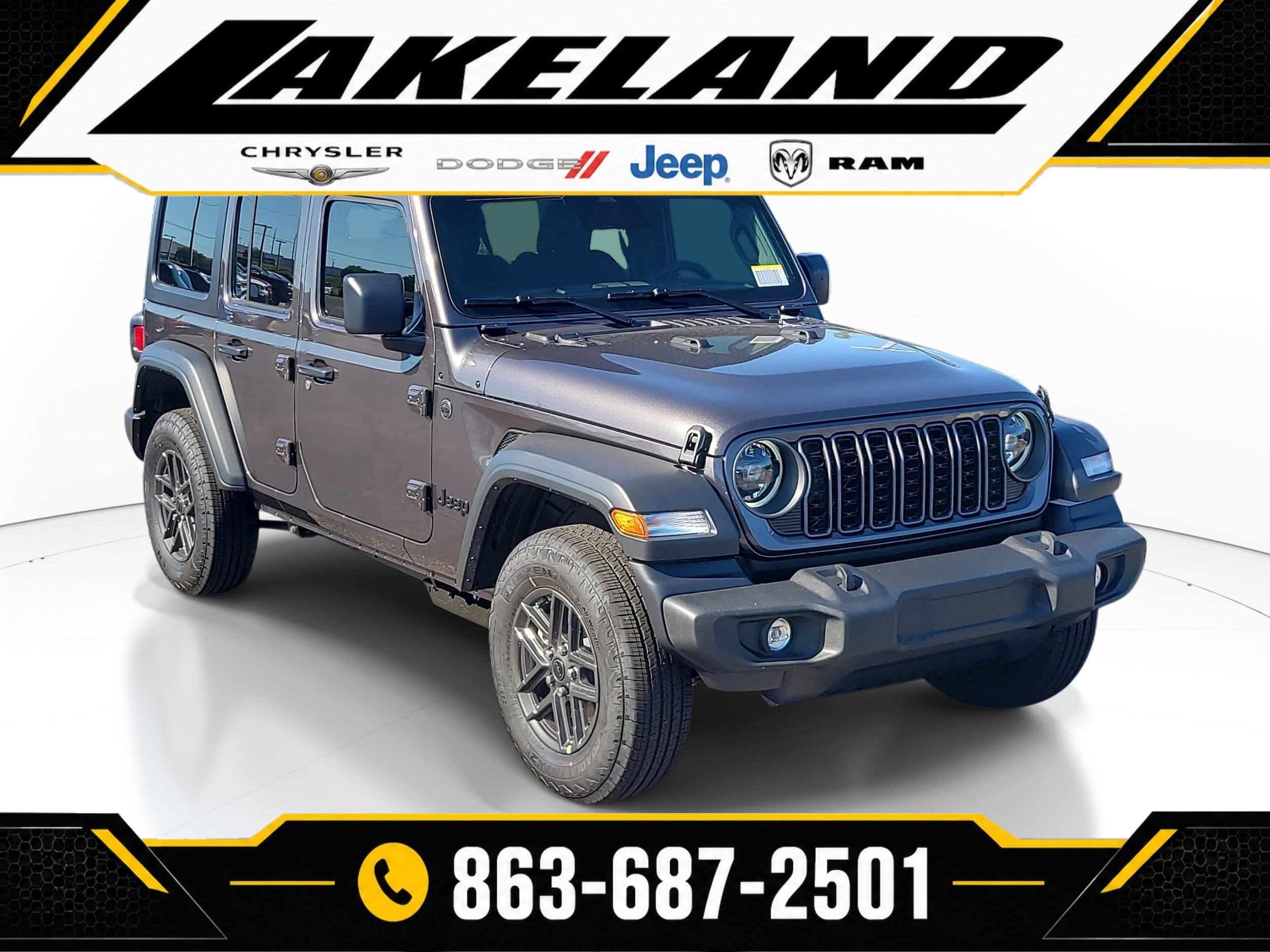 New 2026 Jeep Wrangler Unlimited Sport