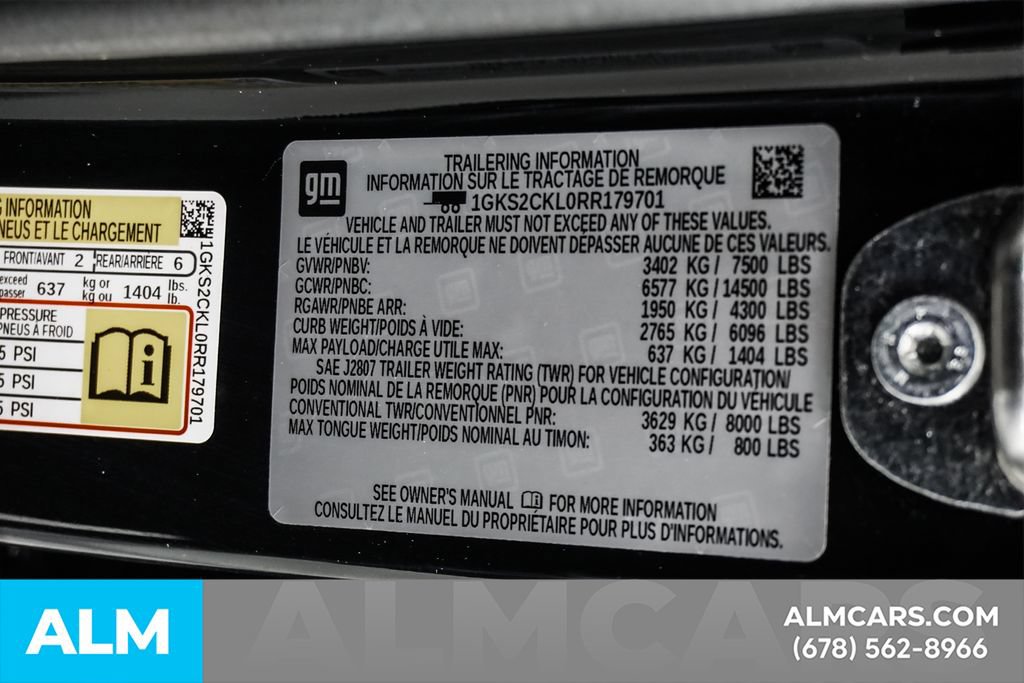 Used 2024 GMC Yukon AT4 w/ AT4 Premium Plus Package AWD/4WD image 62