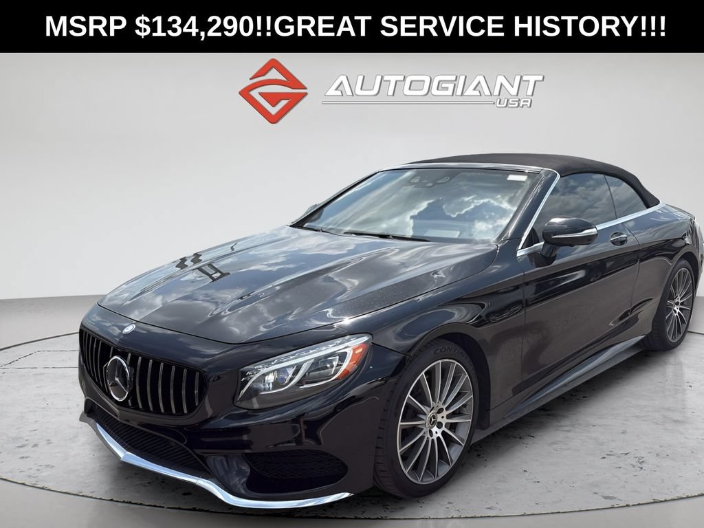 Used 2017 Mercedes-Benz S 550 Cabriolet w/ Sport Package