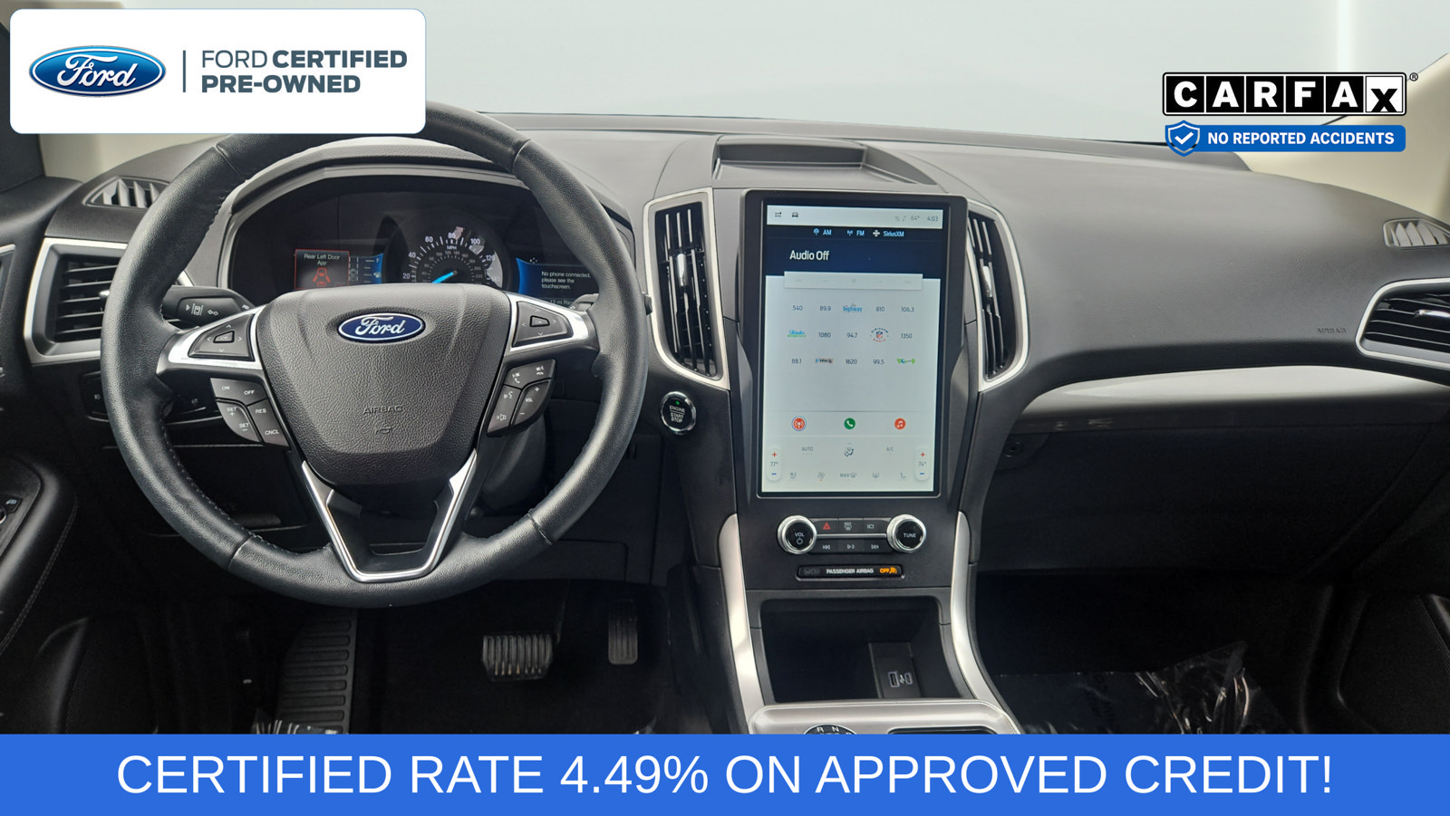 Certified 2024 Ford Edge SEL w/ Convenience Package AWD/4WD image 9