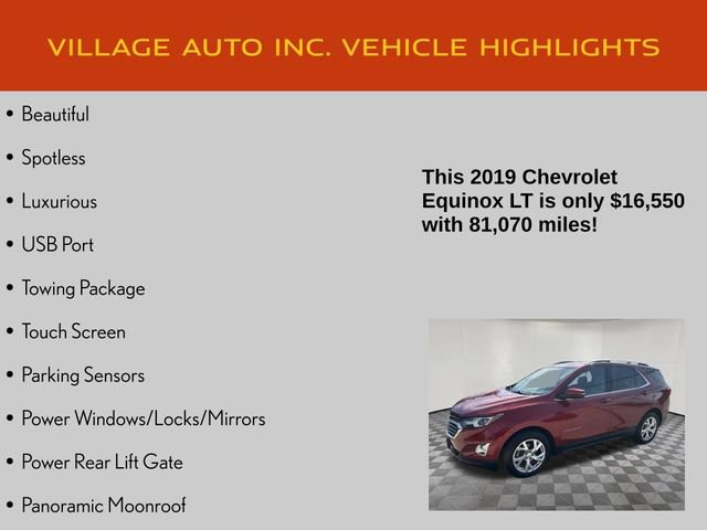 Used 2019 Chevrolet Equinox LT w/ LT True North Edition AWD/4WD image 7