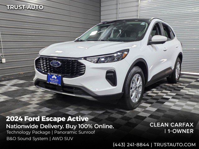 Used 2024 Ford Escape Active w/ Tech Pack #2 AWD/4WD video 1