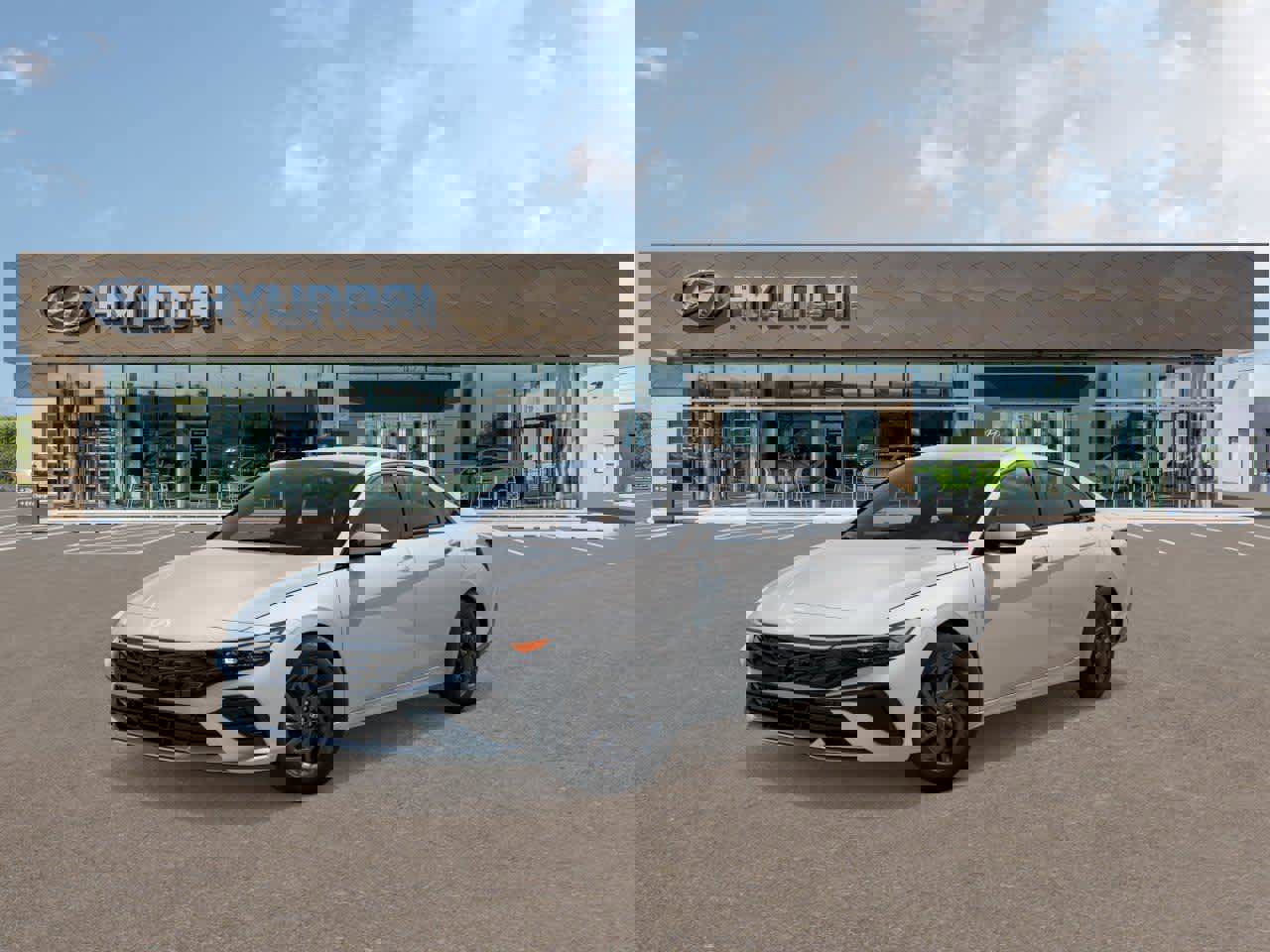 New 2026 Hyundai Elantra Blue