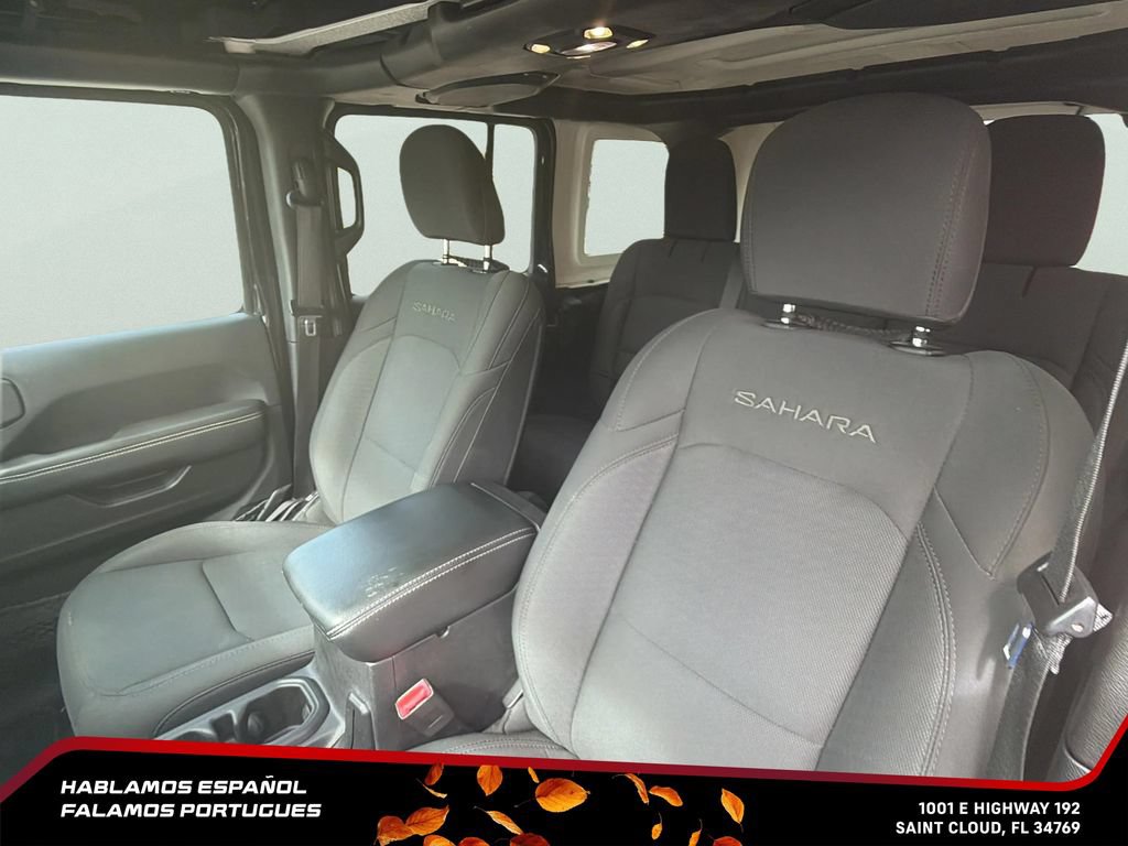 Used 2019 Jeep Wrangler Unlimited Sahara w/ Safety Group AWD/4WD image 26