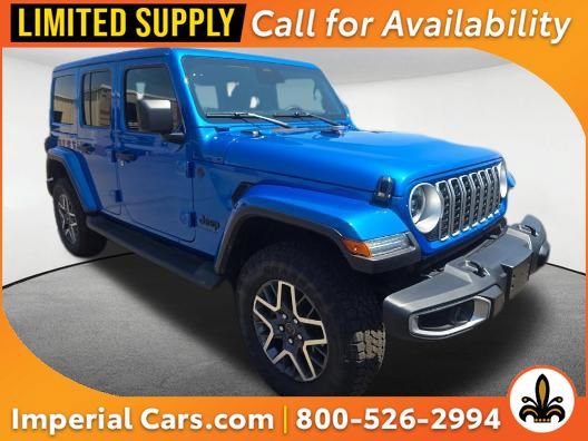 Used 2025 Jeep Wrangler Unlimited Sahara AWD/4WD image 1