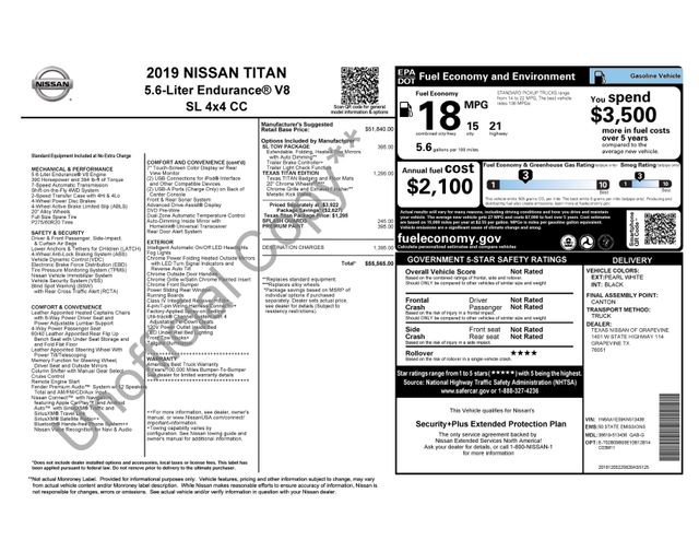 Used 2019 Nissan Titan SL w/ Texas Titan Edition image 16