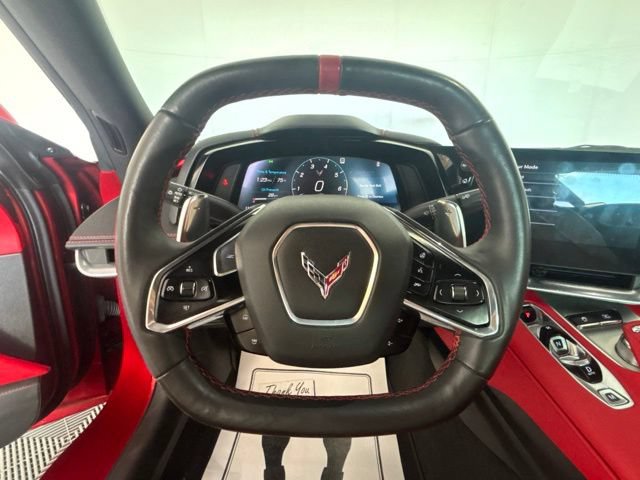 Used 2021 Chevrolet Corvette Stingray Preferred Cpe w/ Engine Appearance Package RWD image 3