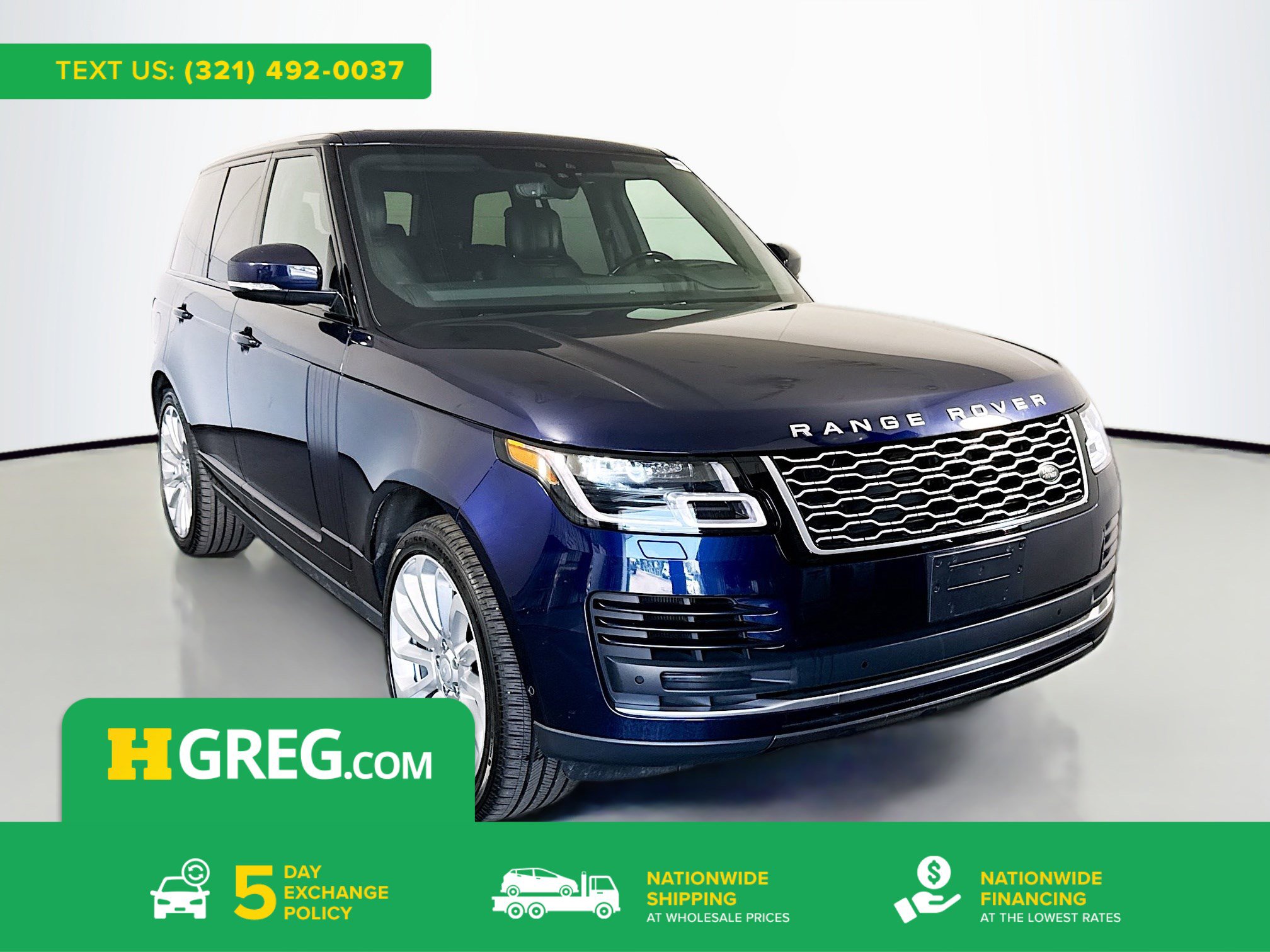 Used 2019 Land Rover Range Rover HSE