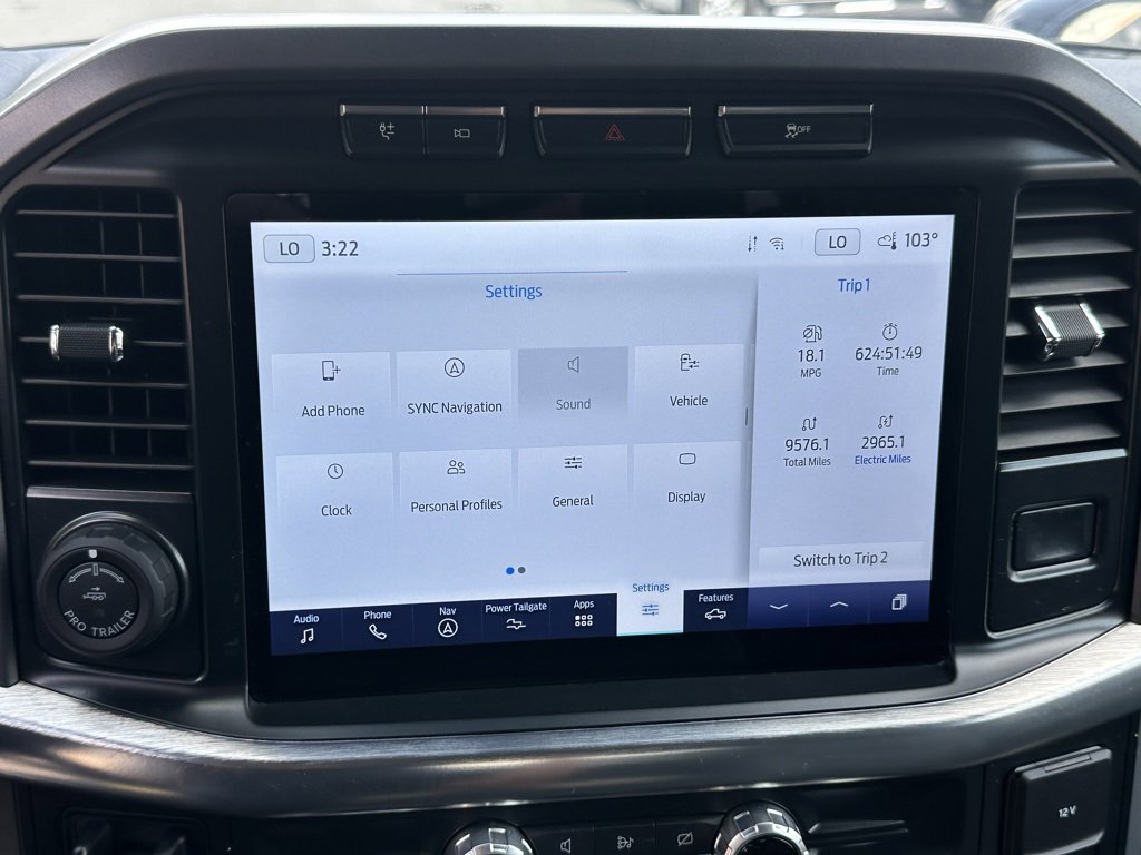 Used 2022 Ford F150 Lariat w/ Max Trailer Tow Package image 27