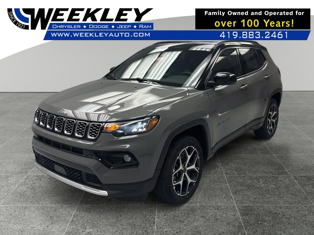 New 2026 Jeep Compass Limited w/ Sun, Sound & Navigation Group
