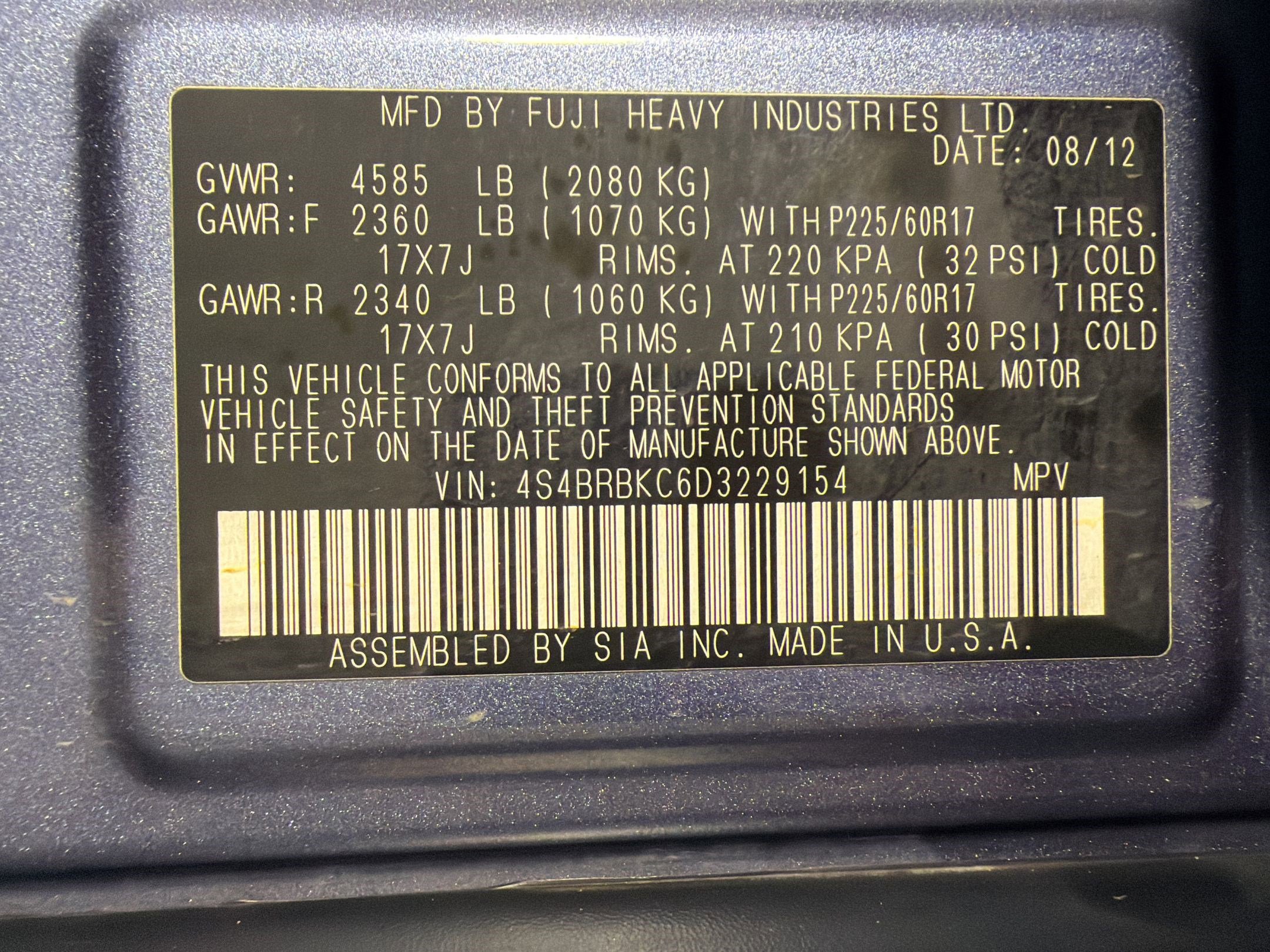 Used 2013 Subaru Outback 2.5i Limited AWD/4WD image 19