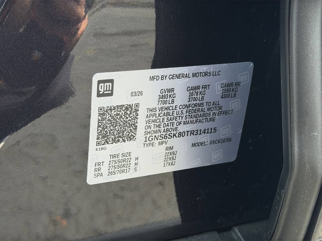 New 2026 Chevrolet Tahoe Premier w/ Sun And Tow Package AWD/4WD image 33