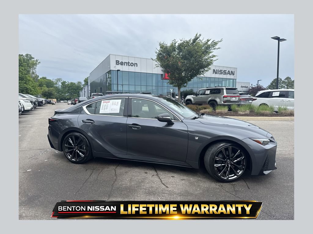 Used 2023 Lexus IS 350 F Sport w/ Memory Package RWD image 1