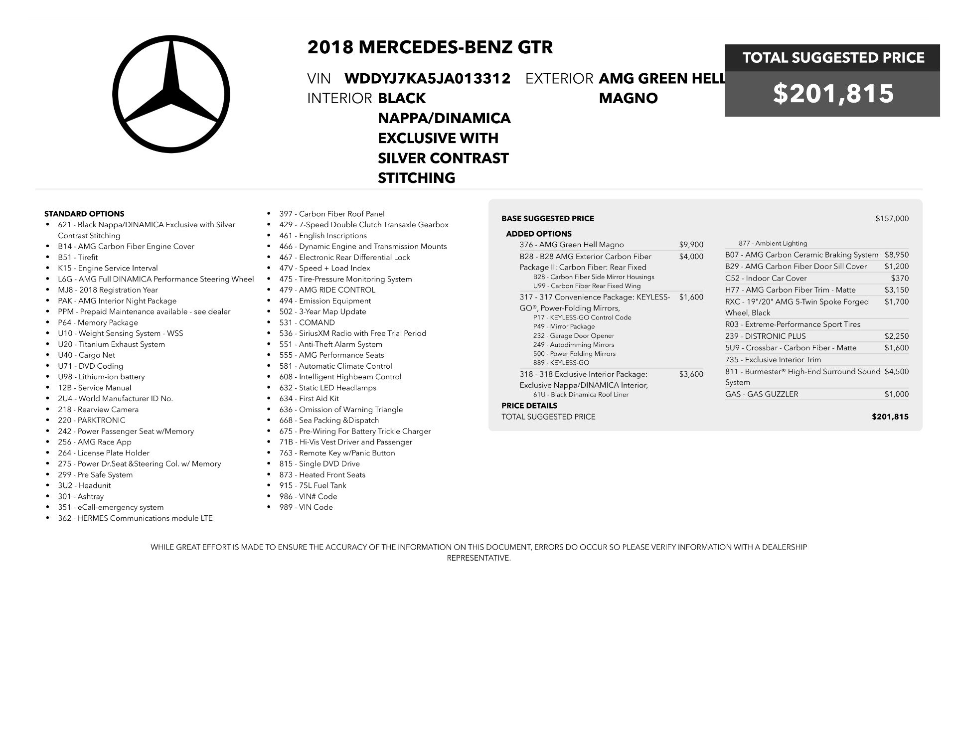 Used 2018 Mercedes-Benz AMG GT R image 5