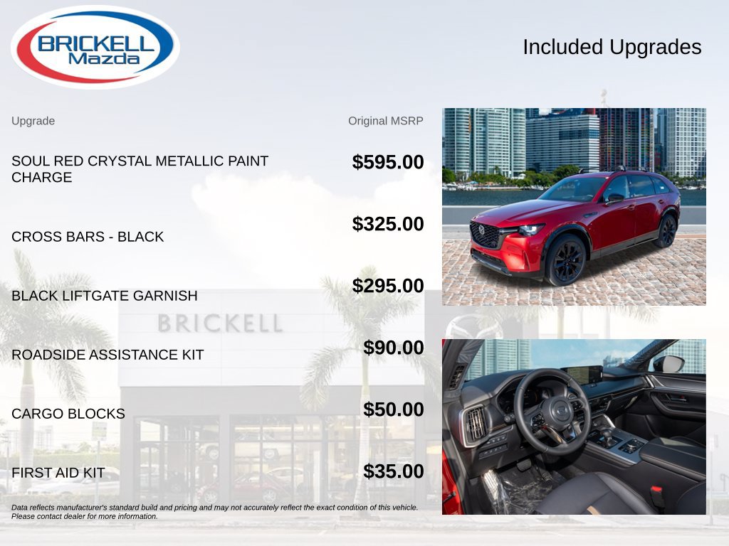 Certified 2026 MAZDA CX-90 3.3 Turbo S w/ Premium Package AWD/4WD image 13